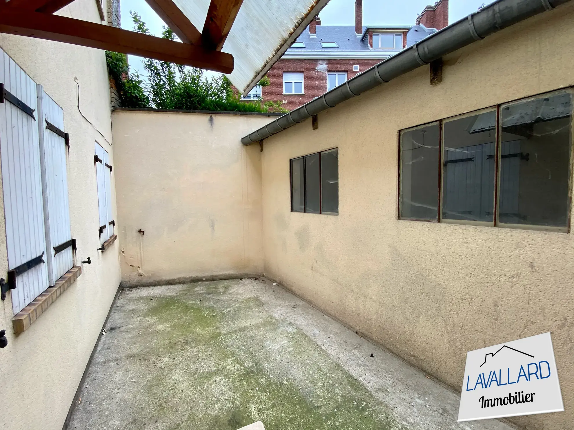 Appartement T2 avec cour privative à Amiens - Centre-ville 
