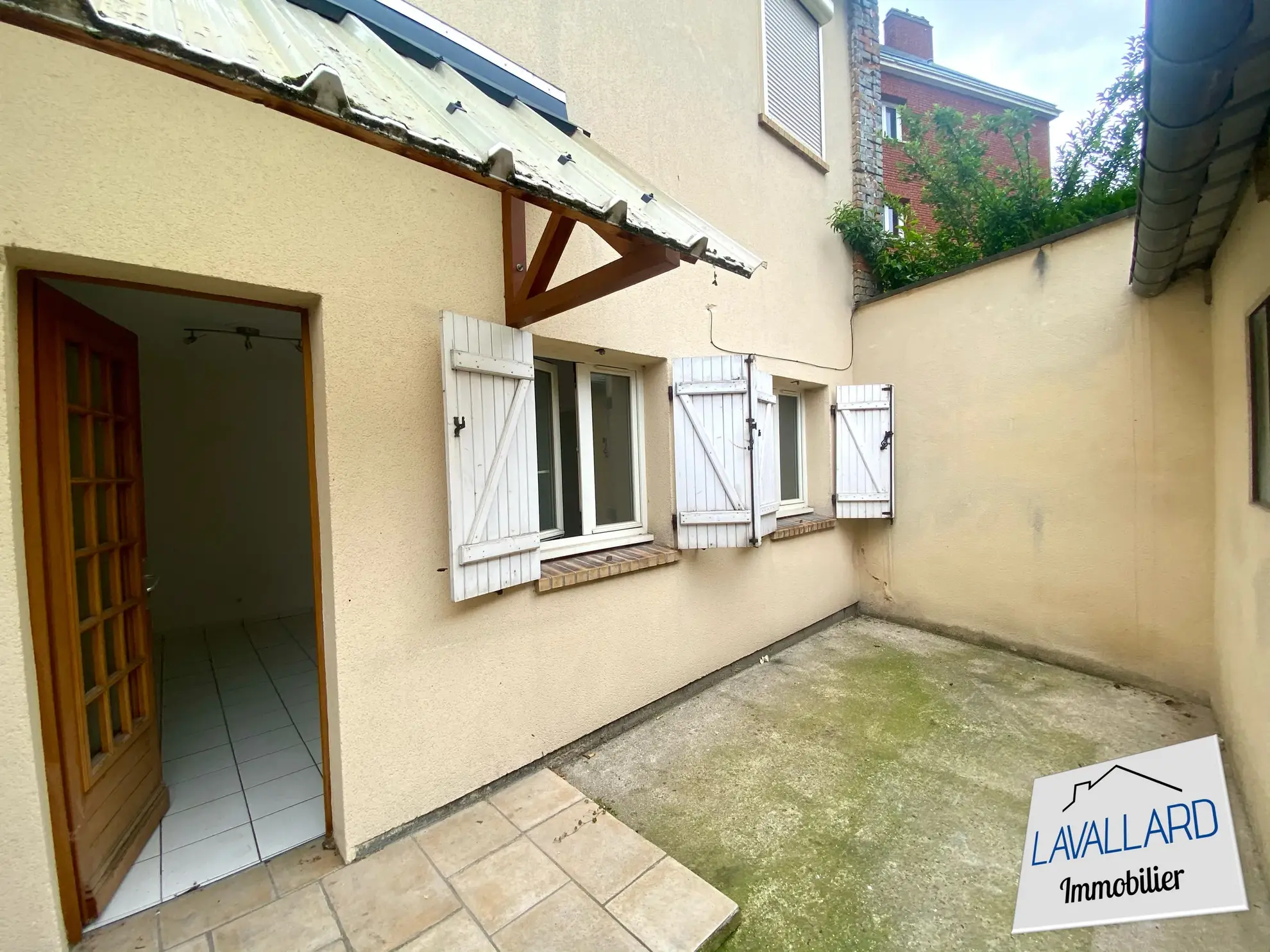 Appartement T2 avec cour privative à Amiens - Centre-ville 