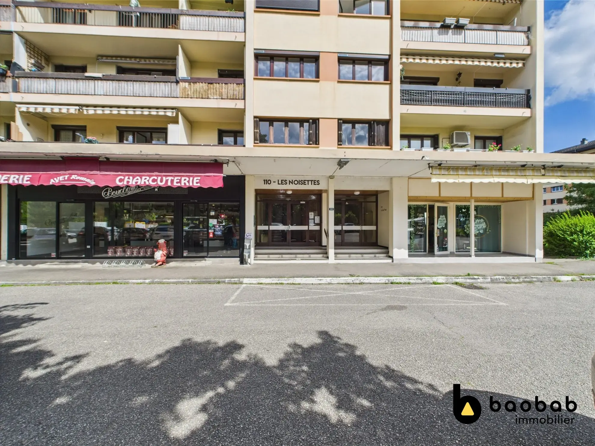 Appartement T3/4 à La Motte-Servolex avec balcon et cave, au centre-ville 