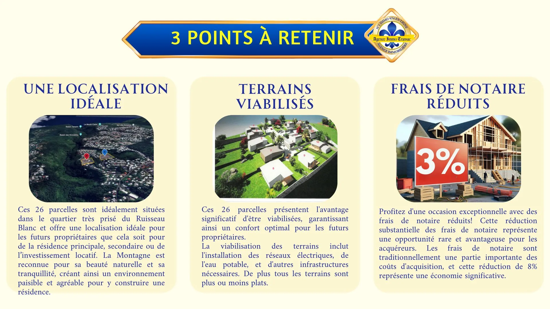 Terrain à vendre à La Montagne Saint Denis - Opportunité de construction dans un lotissement paisible 