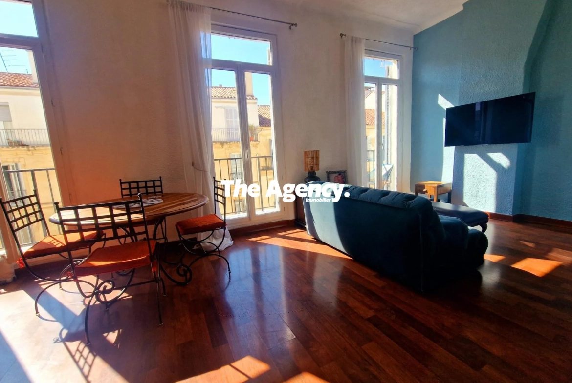 Appartement Type 1 lumineux avec balcon à La Joliette Marseille - Dernier trimestre 2025 