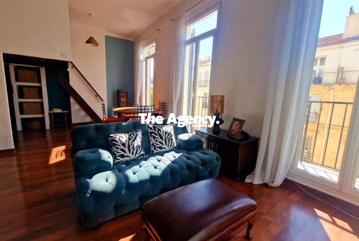 Appartement Type 1 lumineux avec balcon à La Joliette Marseille - Dernier trimestre 2025 