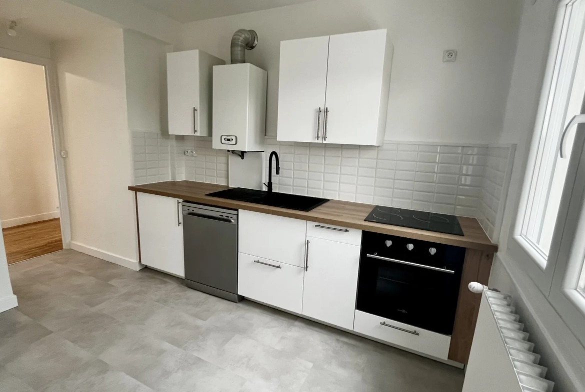 Bel appartement rénové de 70 m² à Nancy, proche campus et commodités 