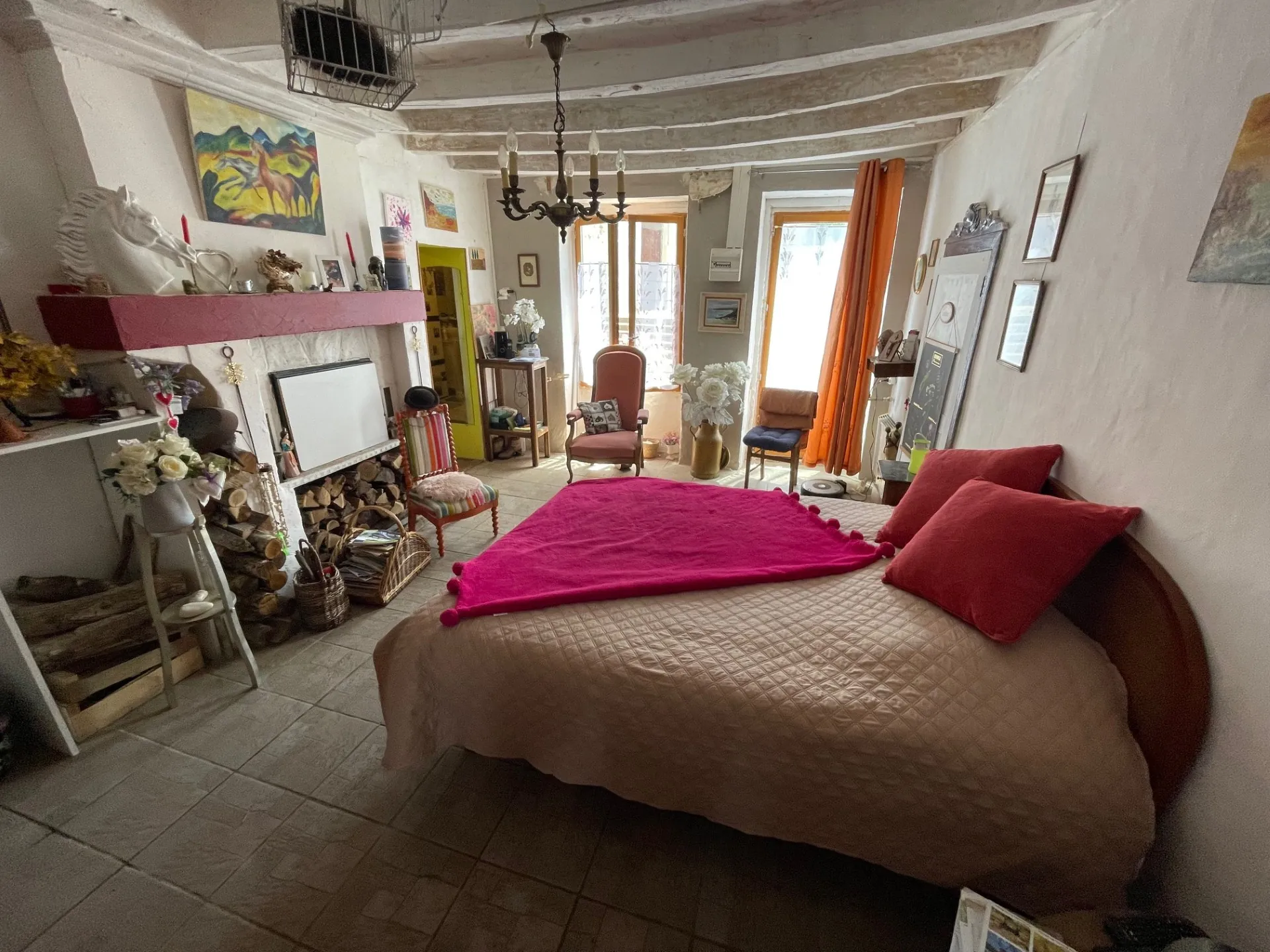 Maison de village à vendre à La Pellerine - 133 m² avec jardin et garage 