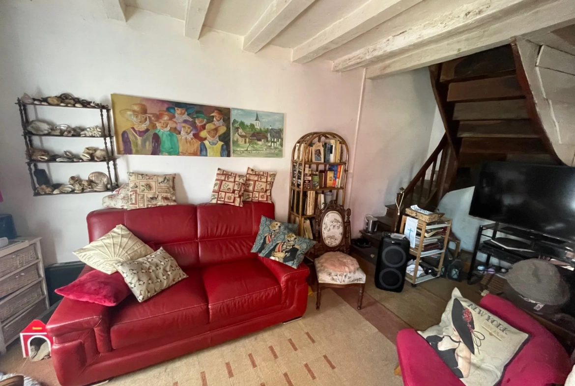 Maison de village à vendre à La Pellerine - 133 m² avec jardin et garage 