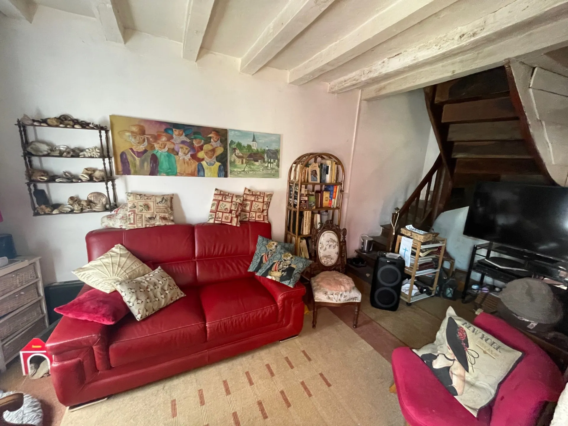 Maison de village à vendre à La Pellerine - 133 m² avec jardin et garage 