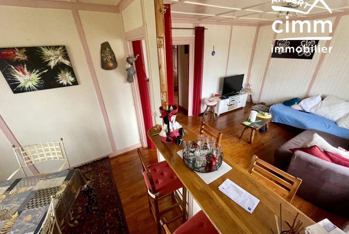 Charmant chalet à vendre à Marsac-en-Livradois avec terrain de 900 m² 