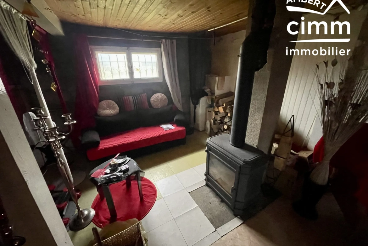 Charmant chalet à vendre à Marsac-en-Livradois avec terrain de 900 m² 