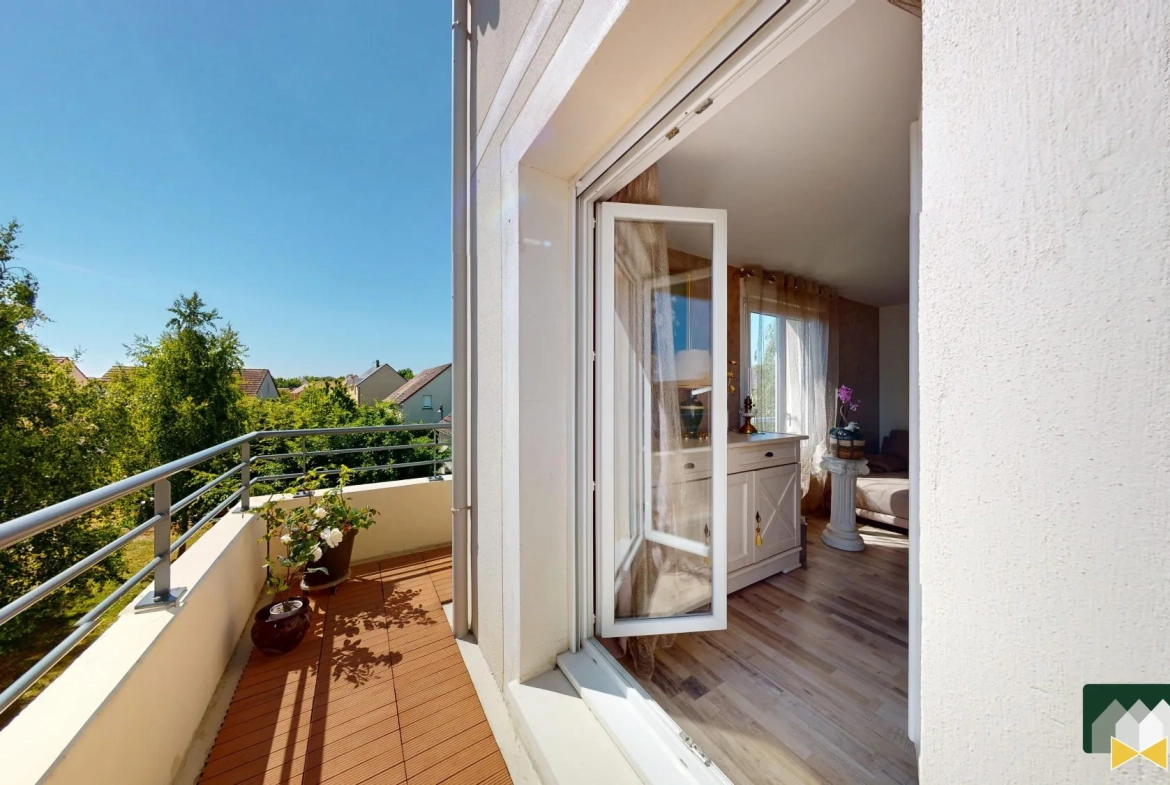 Appartement T3 meublé avec balcon à Lèves - Idéal achat ou investissement 