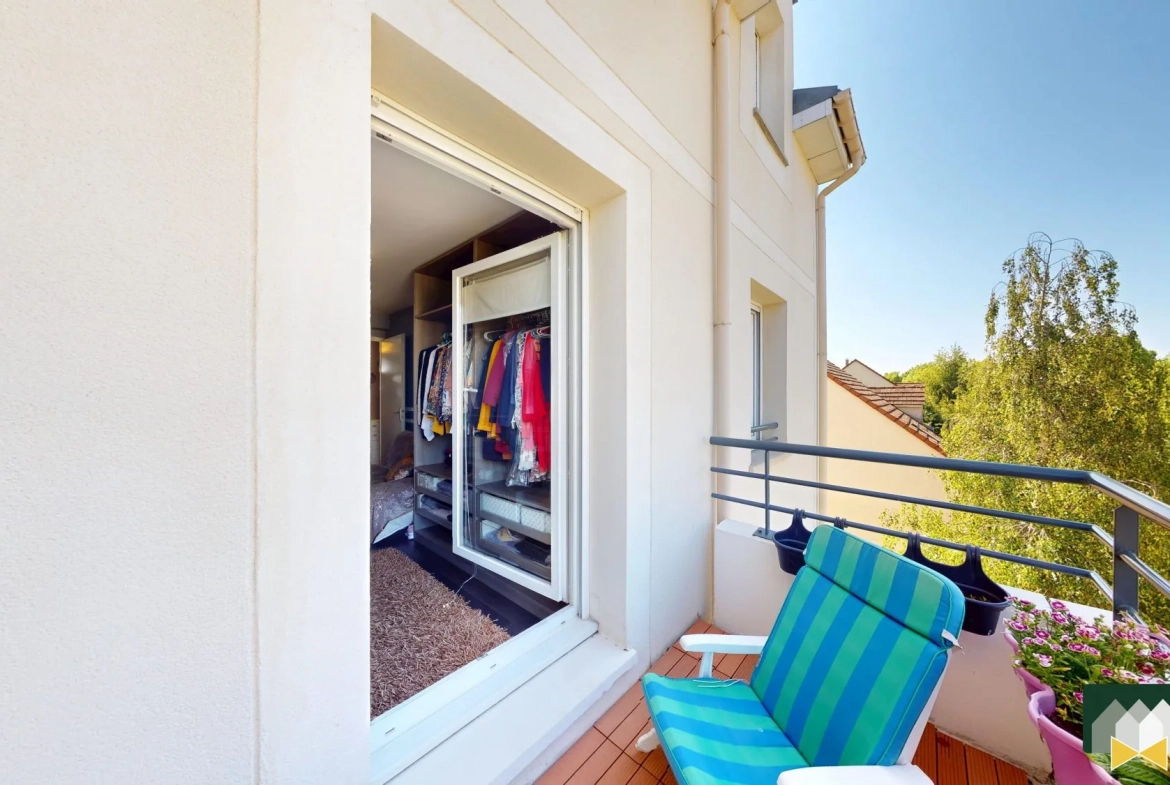 Appartement T3 meublé avec balcon à Lèves - Idéal achat ou investissement 