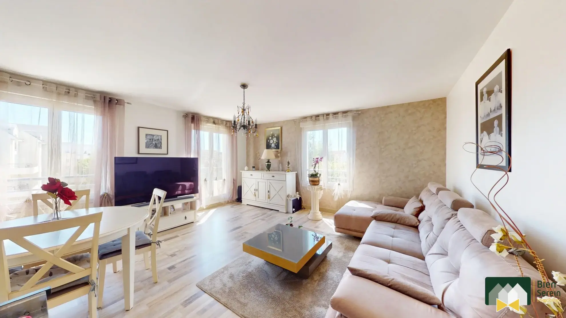 Appartement T3 meublé avec balcon à Lèves - Idéal achat ou investissement 