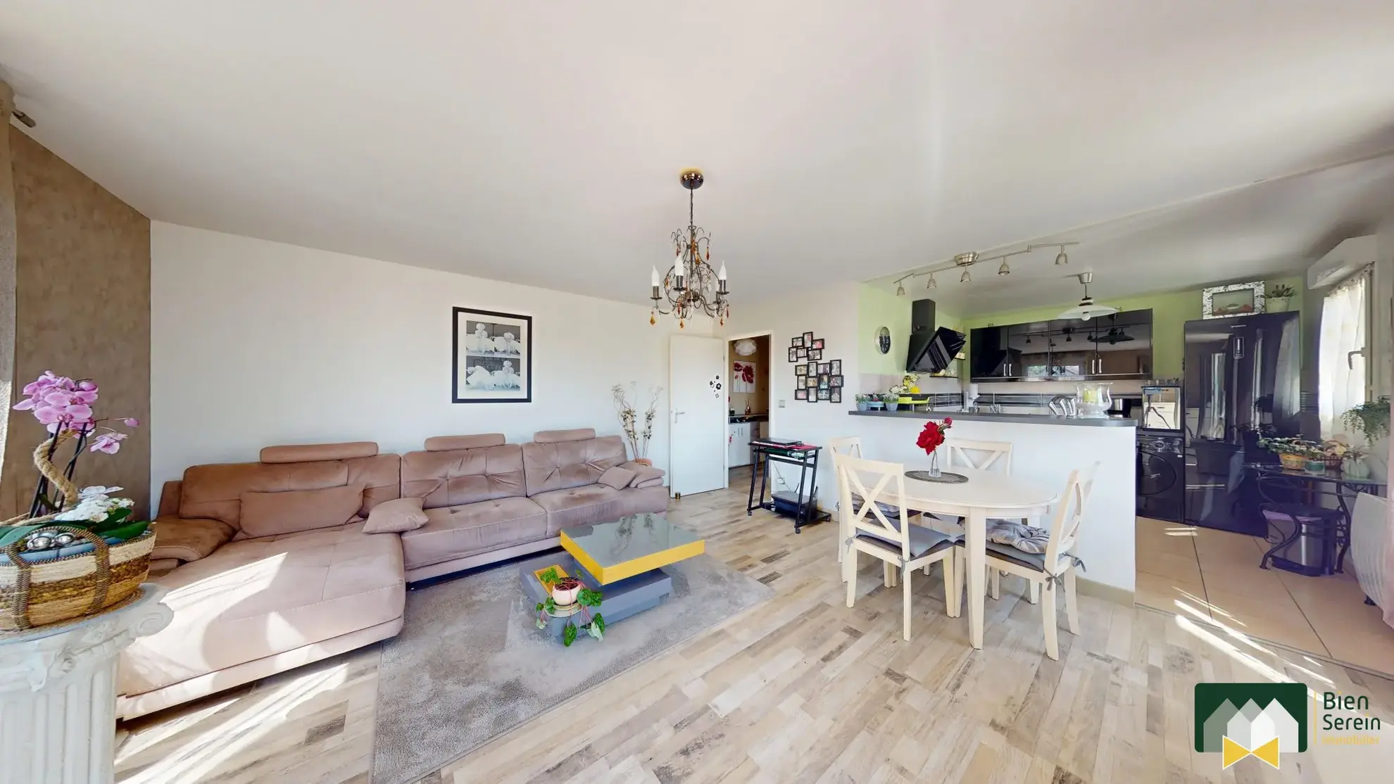 Appartement T3 meublé avec balcon à Lèves - Idéal achat ou investissement 