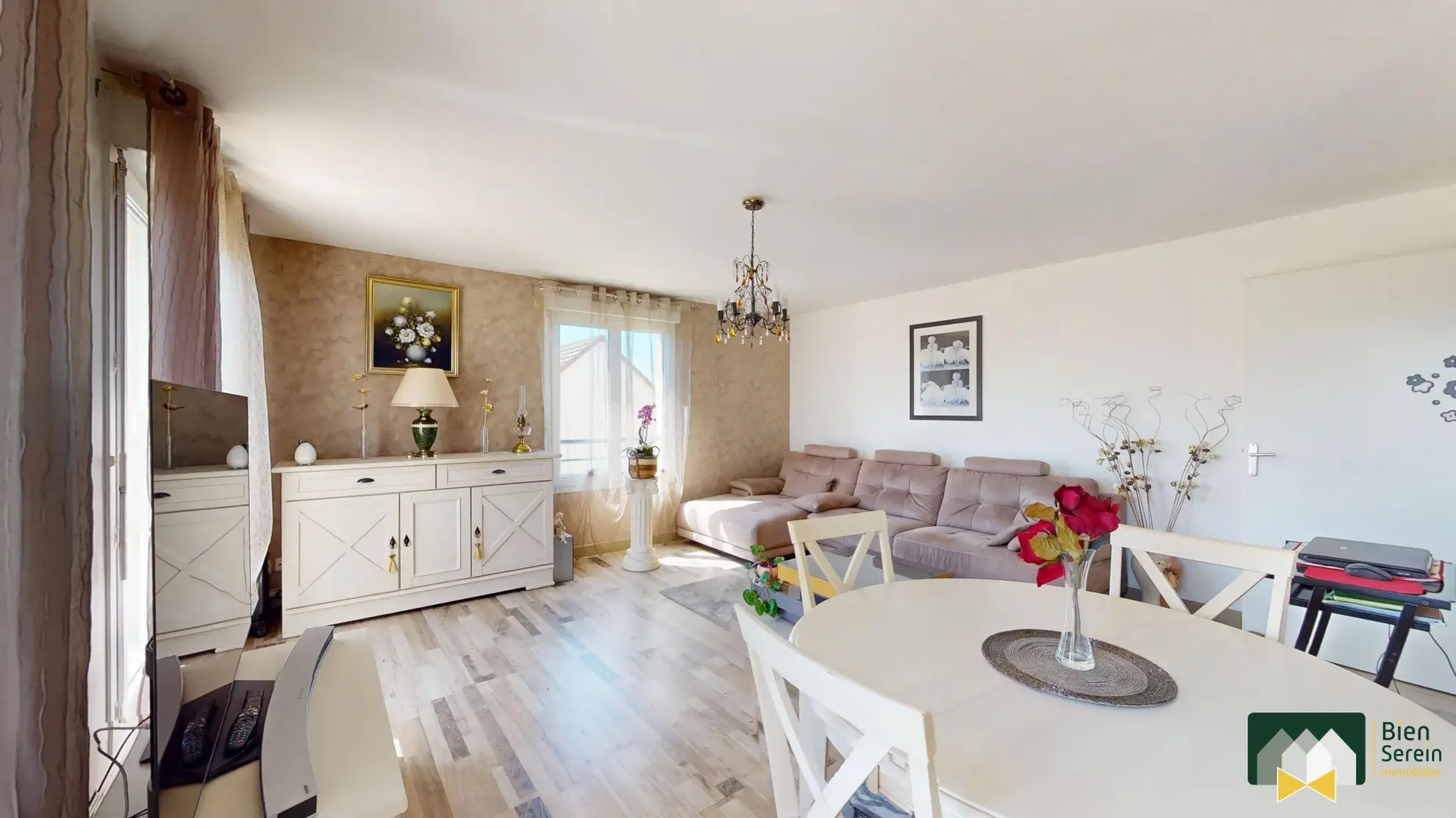 Appartement T3 meublé avec balcon à Lèves - Idéal achat ou investissement 
