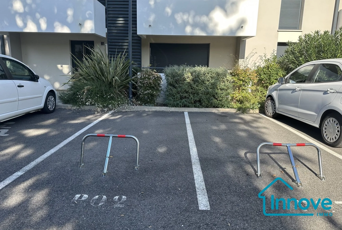 4 places de parking à vendre à Gratentour et Villeneuve Tolosane – Opportunité d’investissement 