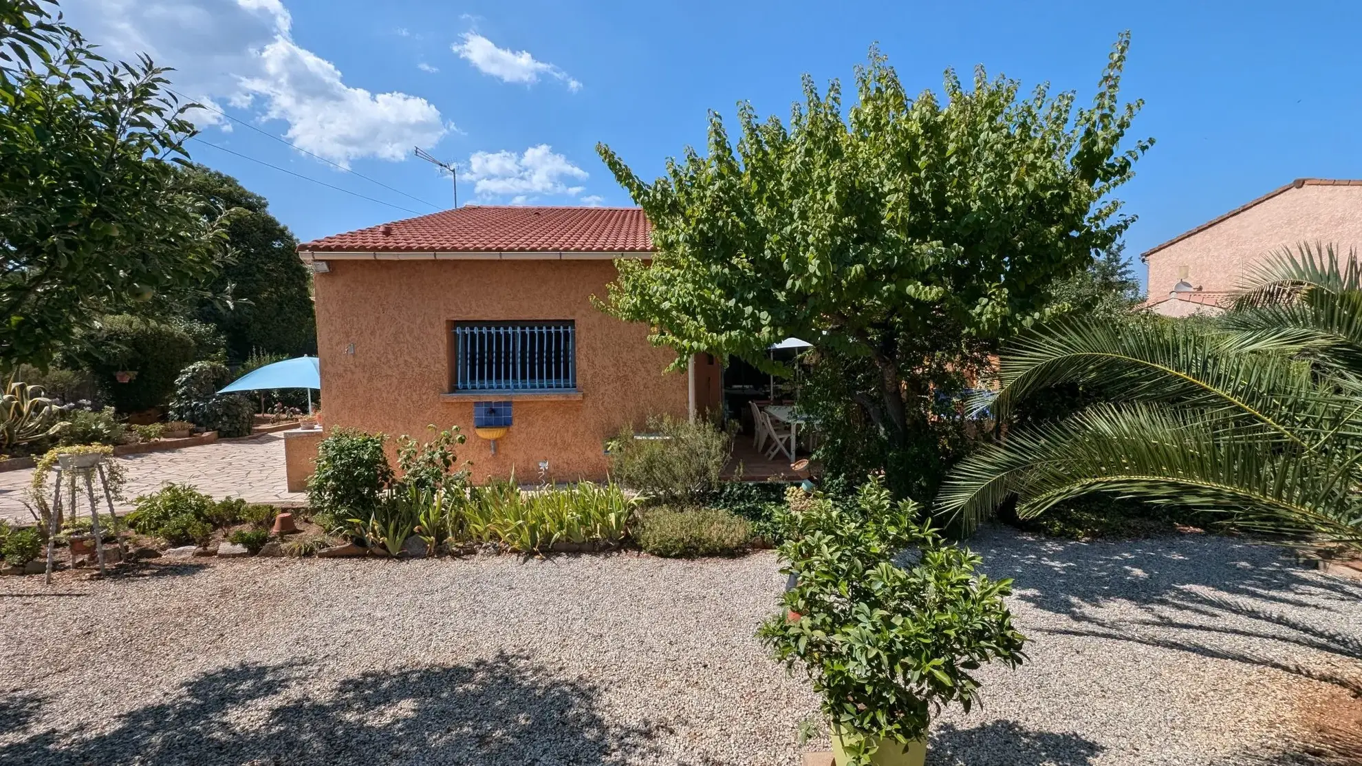 Villa en viager à Gonfaron : jardin, dépendances, en location occupée 