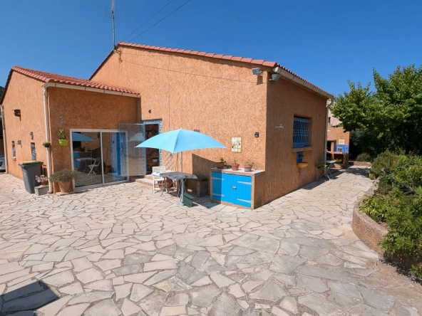 Villa en viager à Gonfaron : jardin, dépendances, en location occupée