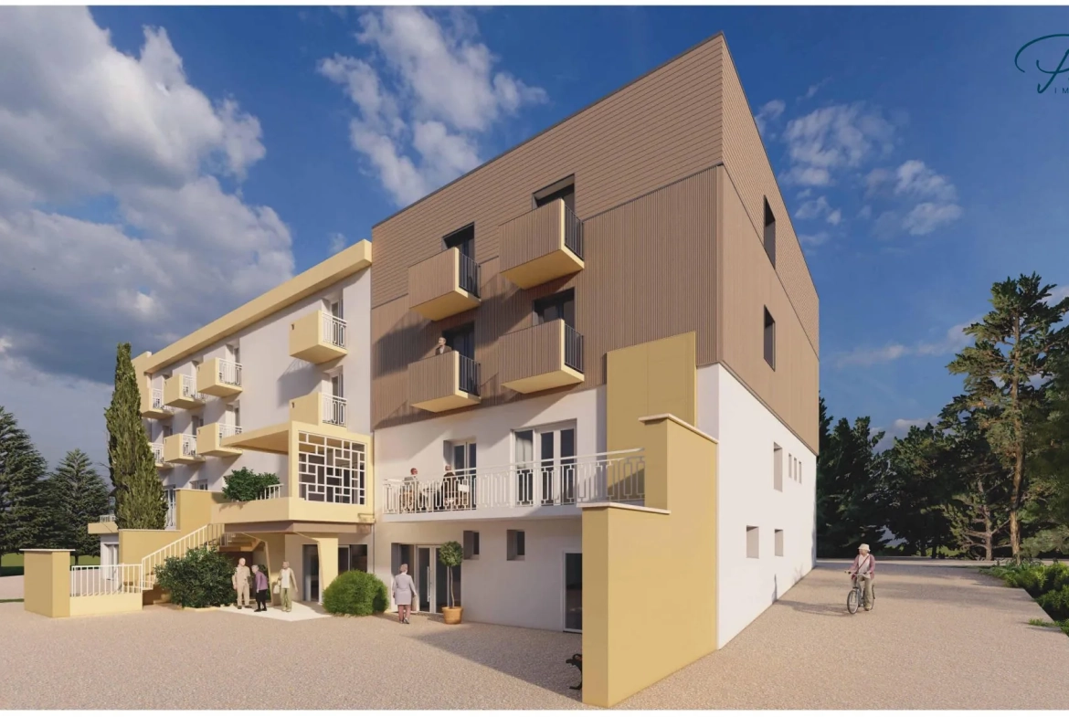 Résidence Séniors à Saint-Nazaire (Gard) avec services et piscine – 22 logements disponibles 