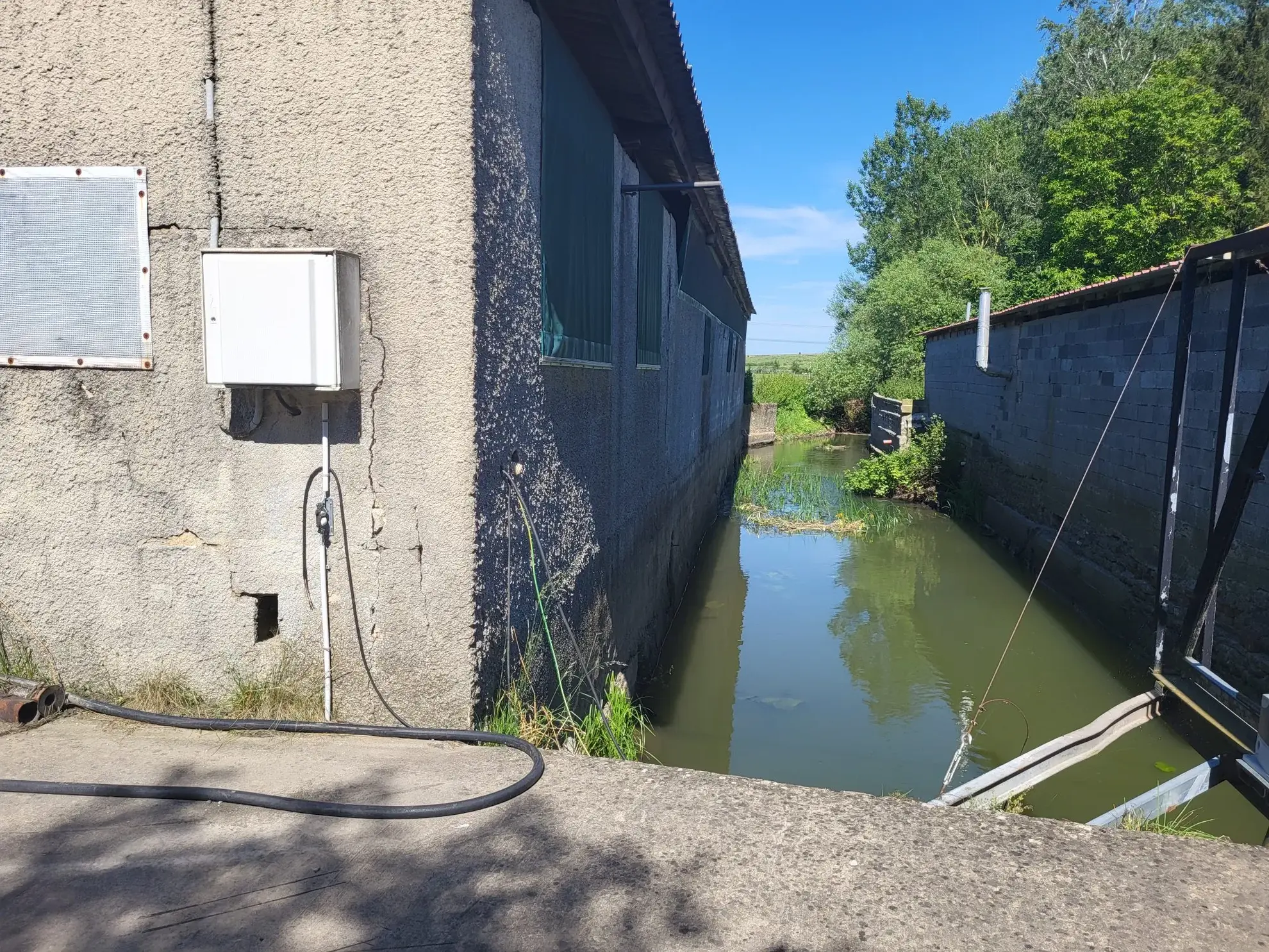 Terrain agricole avec bâtiment à Nelling - 34 000 m² - Installation solaire en projet 