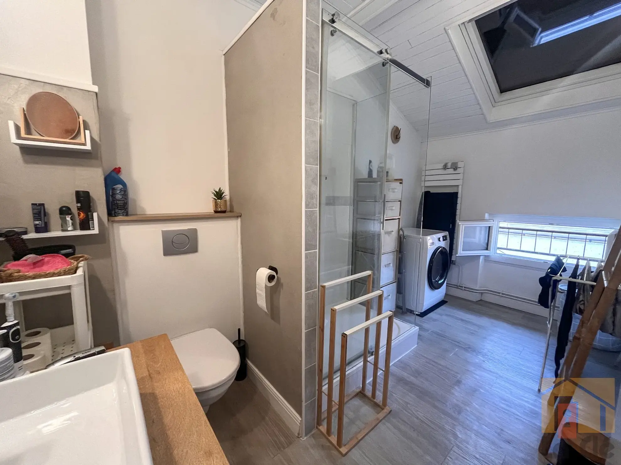 Appartement T3 en duplex entièrement rénové au centre d'Agen 