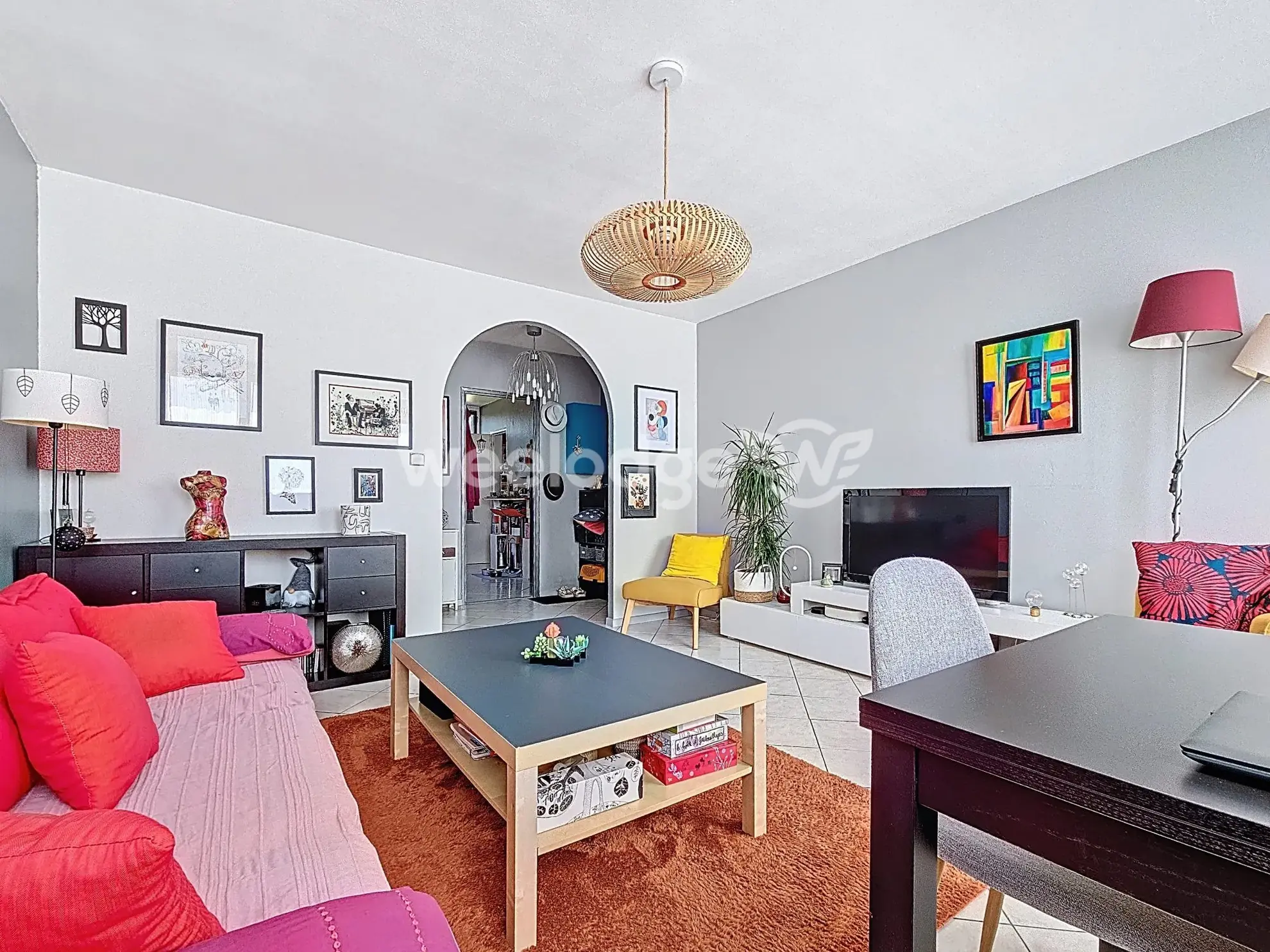 Bel appartement 3 pièces à vendre à Eragny avec cave et parking 