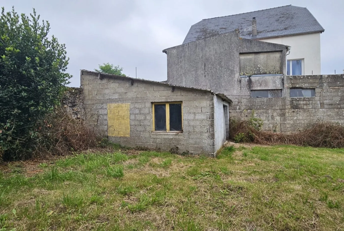 Ensemble de deux maisons à rénover à Carnoët, potentiel locatif et défiscalisation 