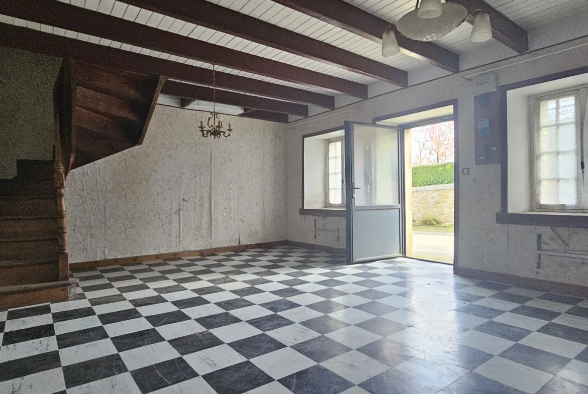 Ensemble de deux maisons à rénover à Carnoët, potentiel locatif et défiscalisation 