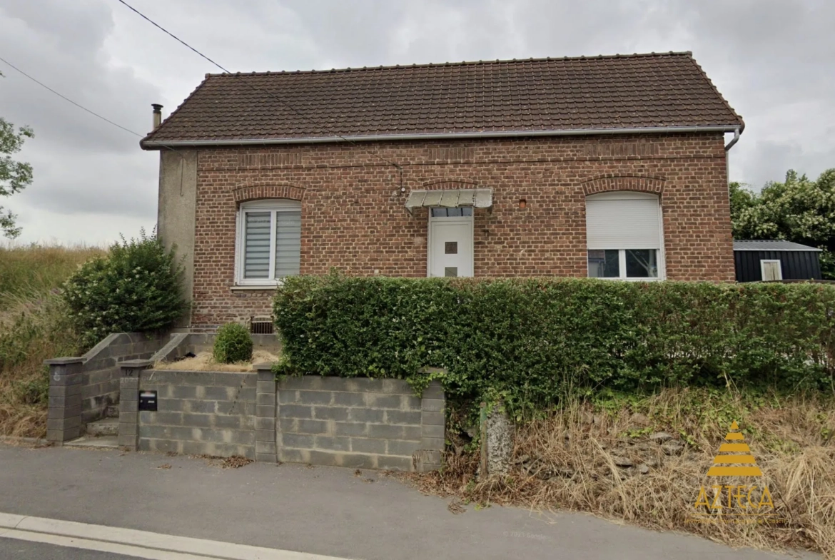 Maison individuelle à Marcoing (59159) avec jardin et terrasse au cœur de la campagne 