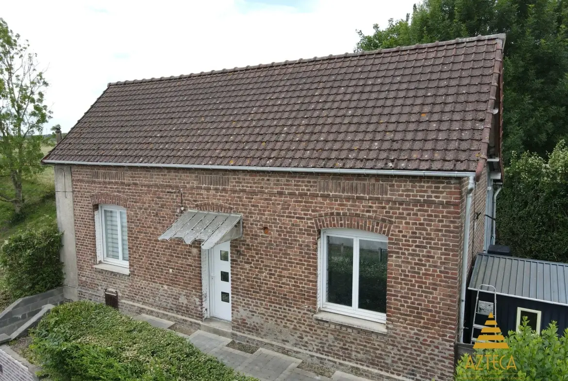 Maison individuelle à Marcoing (59159) avec jardin et terrasse au cœur de la campagne 