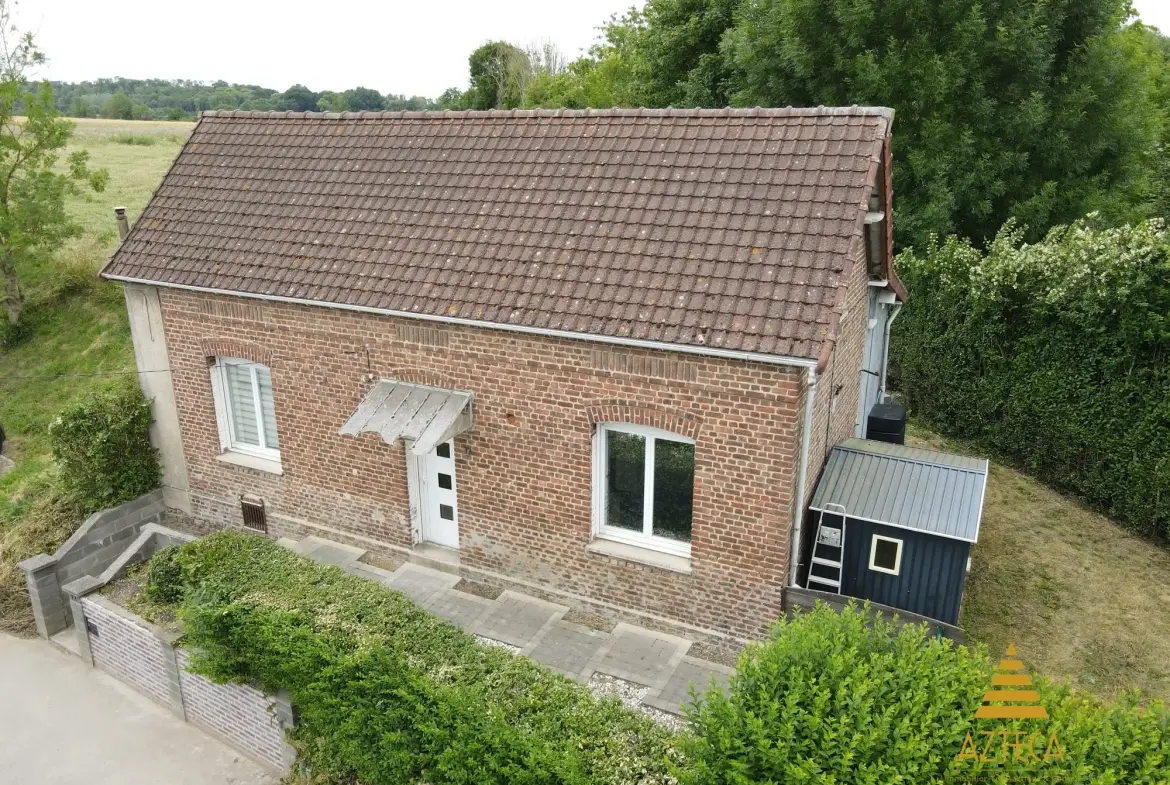 Maison individuelle à Marcoing (59159) avec jardin et terrasse au cœur de la campagne 