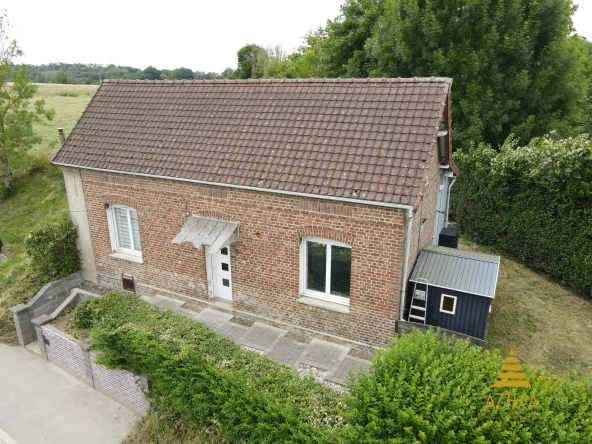 Maison individuelle à Marcoing (59159) avec jardin et terrasse au cœur de la campagne