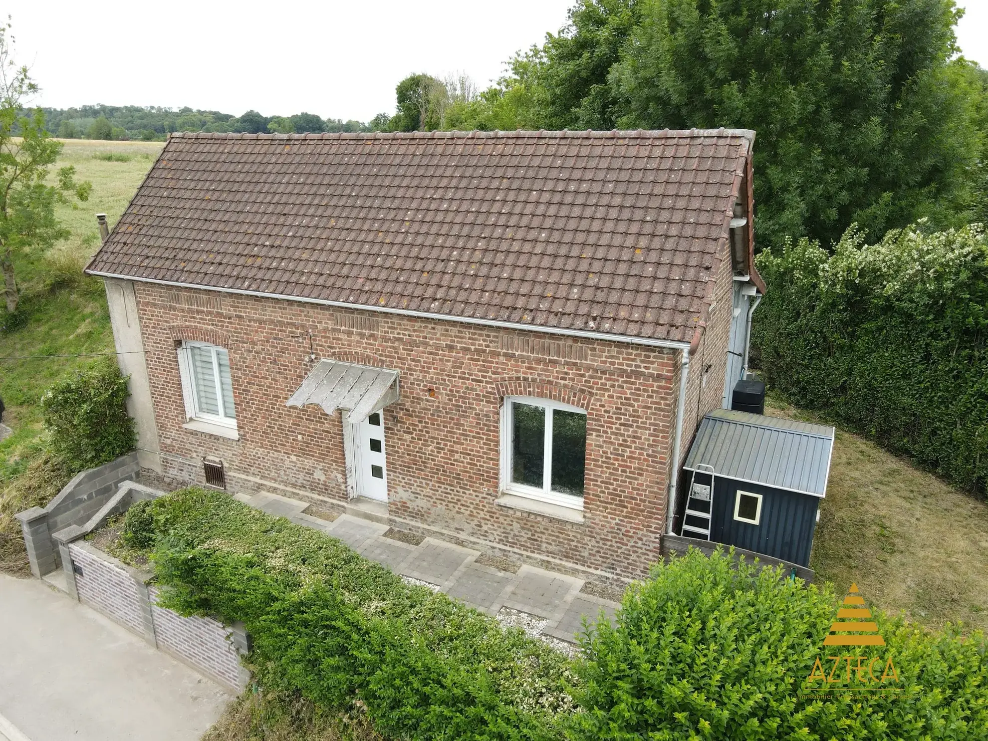 Maison individuelle à Marcoing (59159) avec jardin et terrasse au cœur de la campagne 