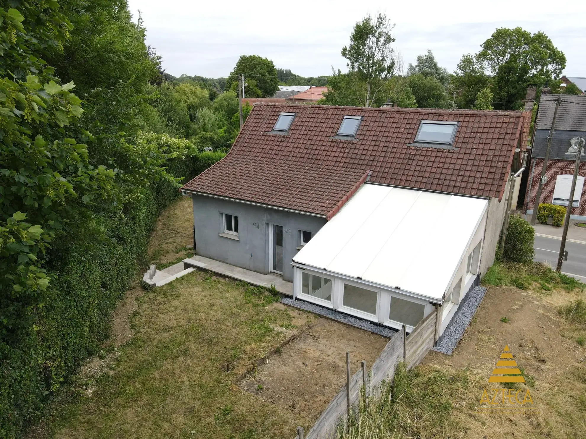 Maison individuelle à Marcoing (59159) avec jardin et terrasse au cœur de la campagne 