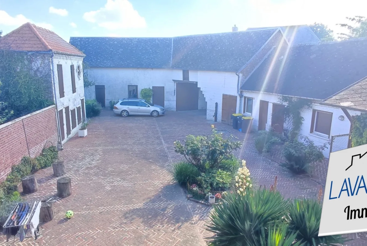Maison 7 pièces avec T2 indépendant à Beauquesne – 158 m² 