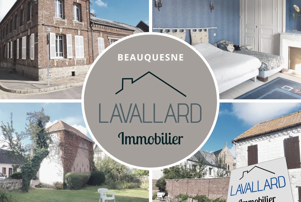 Maison 7 pièces avec T2 indépendant à Beauquesne – 158 m² 