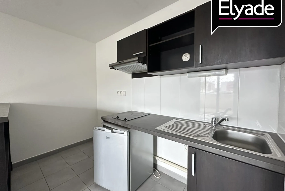 A vendre appartement T2 de 39,4 m² avec terrasse à Launaguet, proche Toulouse 