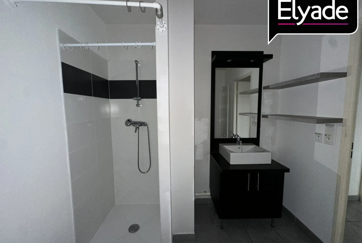A vendre appartement T2 de 39,4 m² avec terrasse à Launaguet, proche Toulouse 