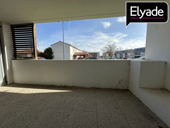 A vendre appartement T2 de 39,4 m² avec terrasse à Launaguet, proche Toulouse