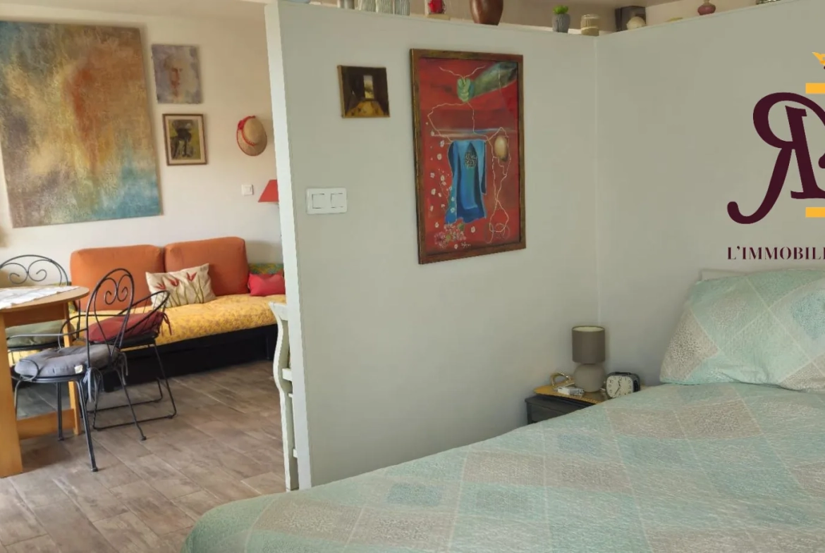 Appartement T2 avec terrasse et vue campagne à vendre à Plan-de-Cuques 