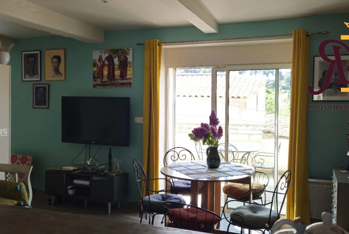 Appartement T2 avec terrasse et vue campagne à vendre à Plan-de-Cuques 