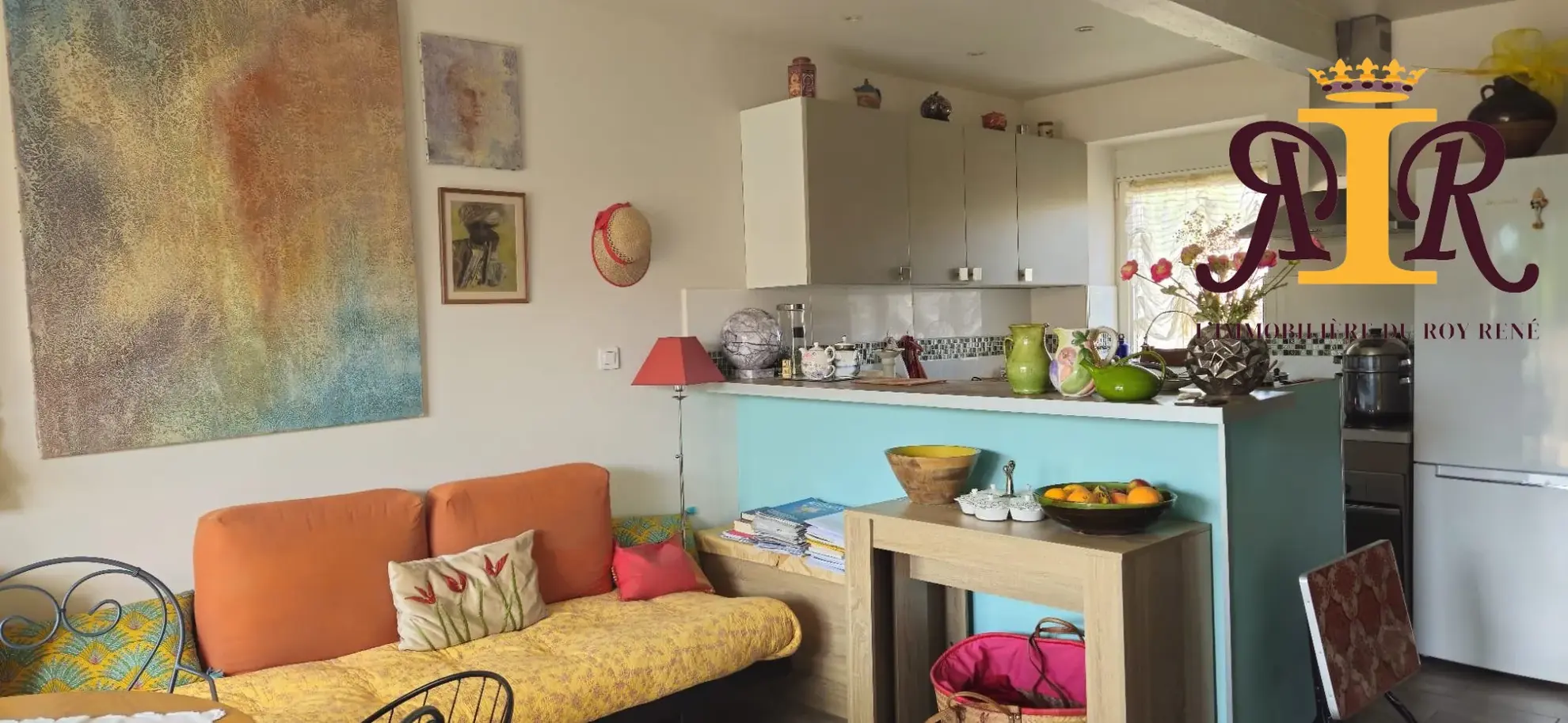 Appartement T2 avec terrasse et vue campagne à vendre à Plan-de-Cuques 