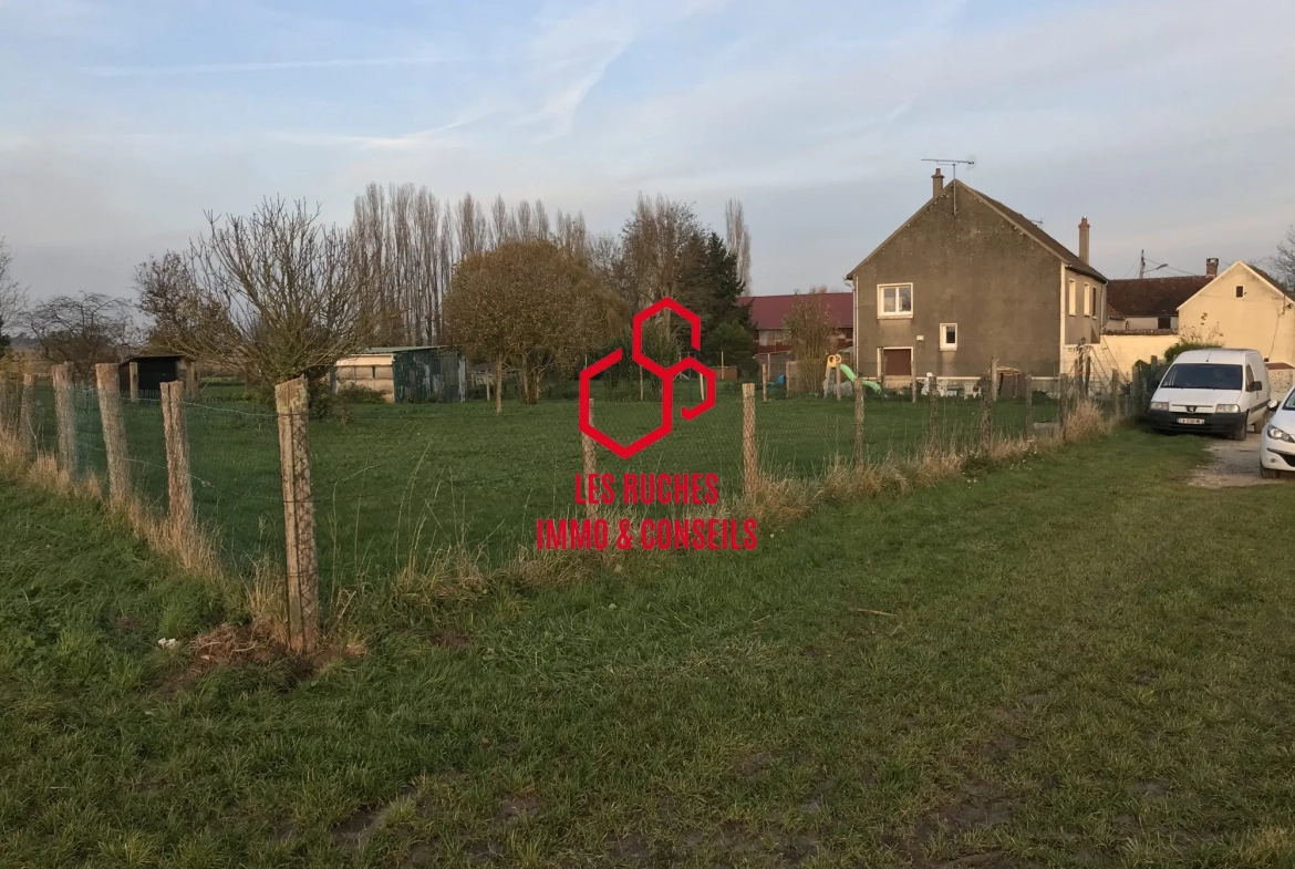 Terrain à vendre à Tigeaux de 1004 m² dans un environnement paisible 