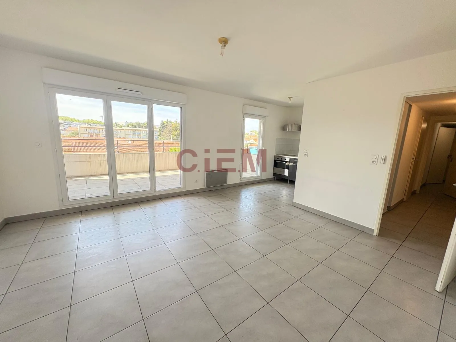 Vente d'un appartement T3 lumineux avec terrasses et garage à Montpellier 