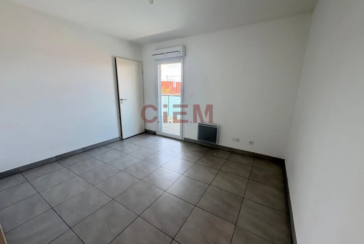 Vente d'un appartement T3 lumineux avec terrasses et garage à Montpellier 