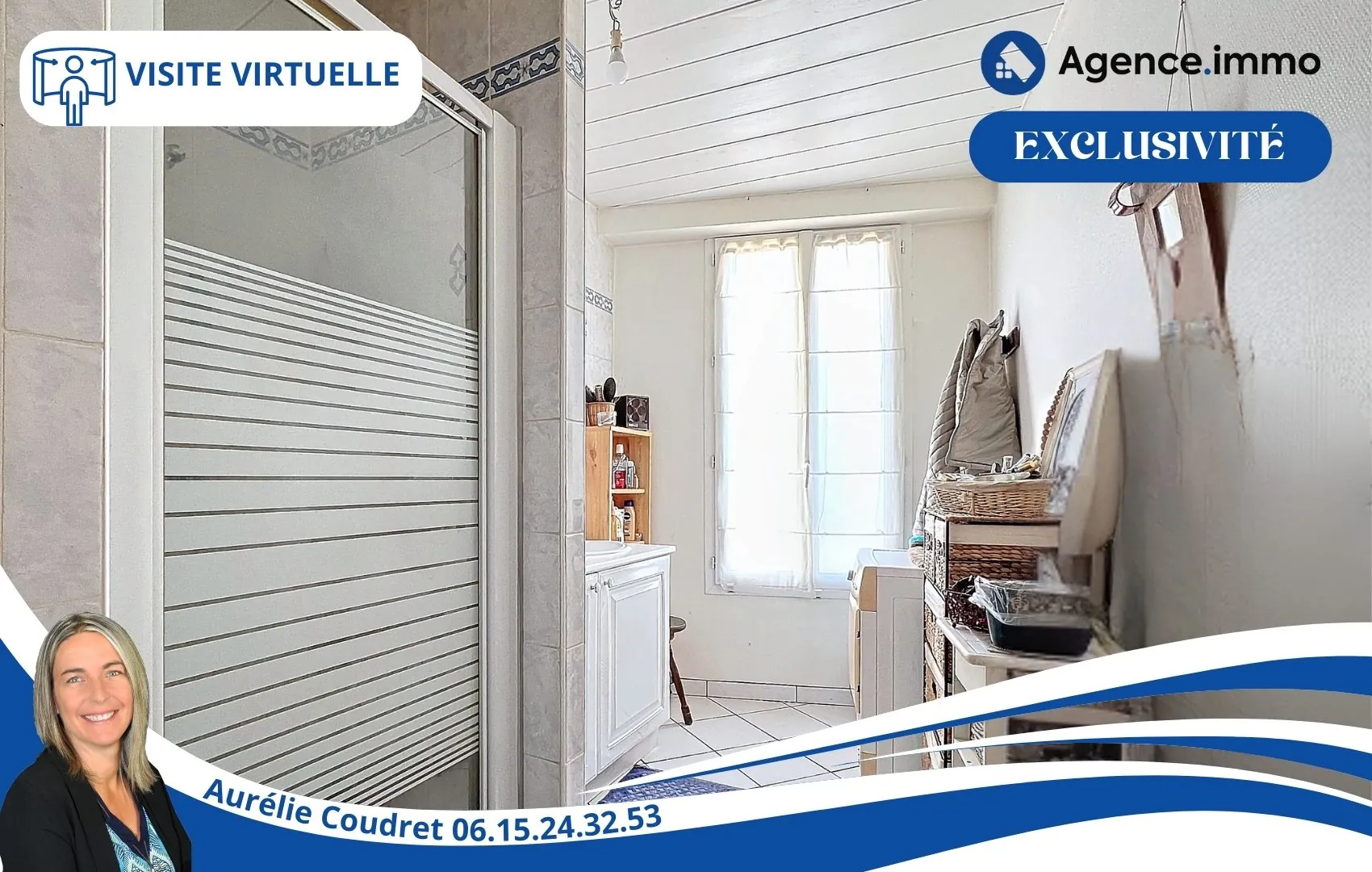 Maison en pierre apparente de 104 m² à Boisredon, jardin et garage 