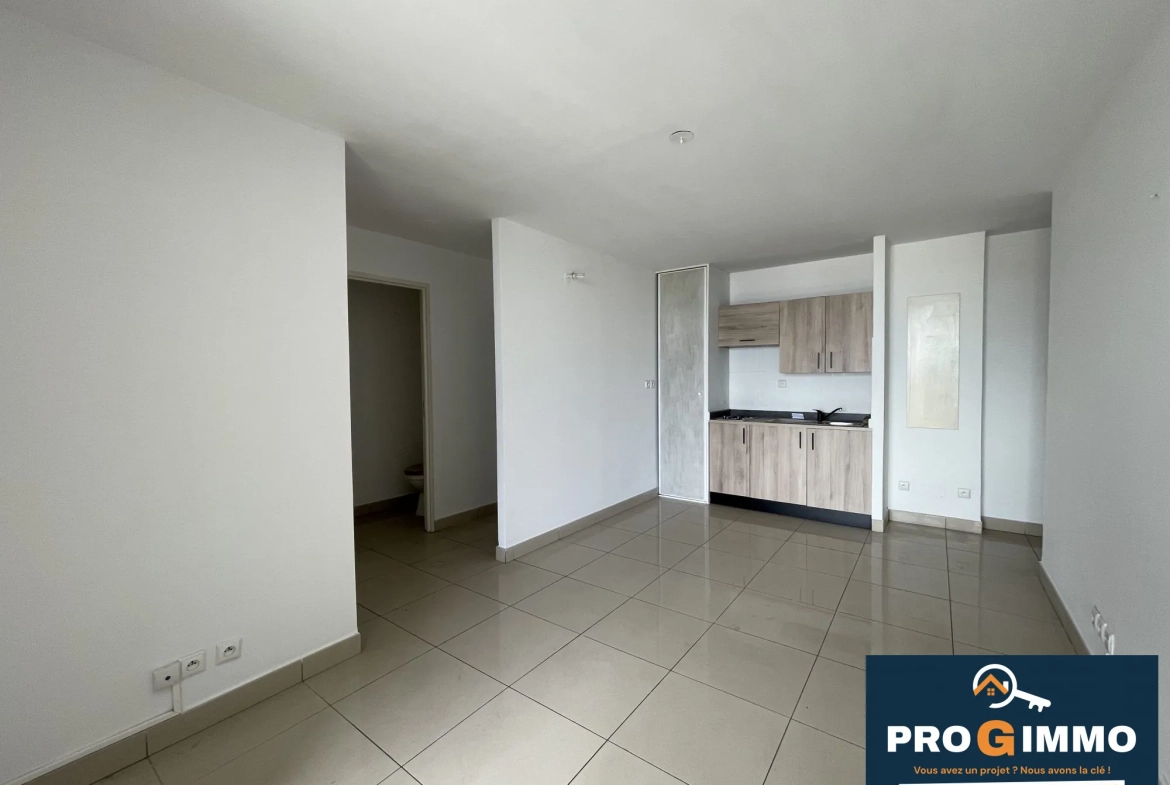 Appartement T2 avec vue mer à Saint-Denis - Résidence moderne et sécurisée 