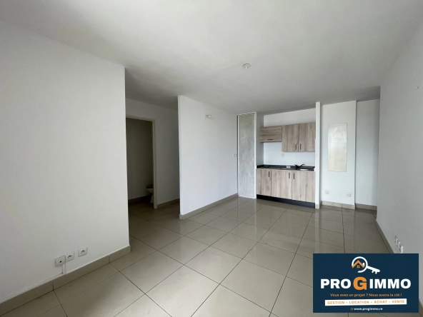 Appartement T2 avec vue mer à Saint-Denis - Résidence moderne et sécurisée