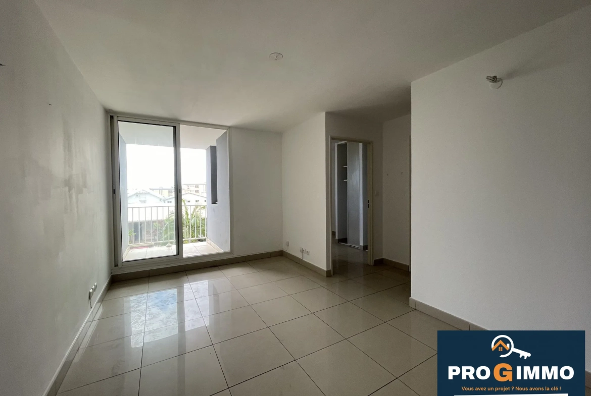 Appartement T2 avec vue mer à Saint-Denis - Résidence moderne et sécurisée 