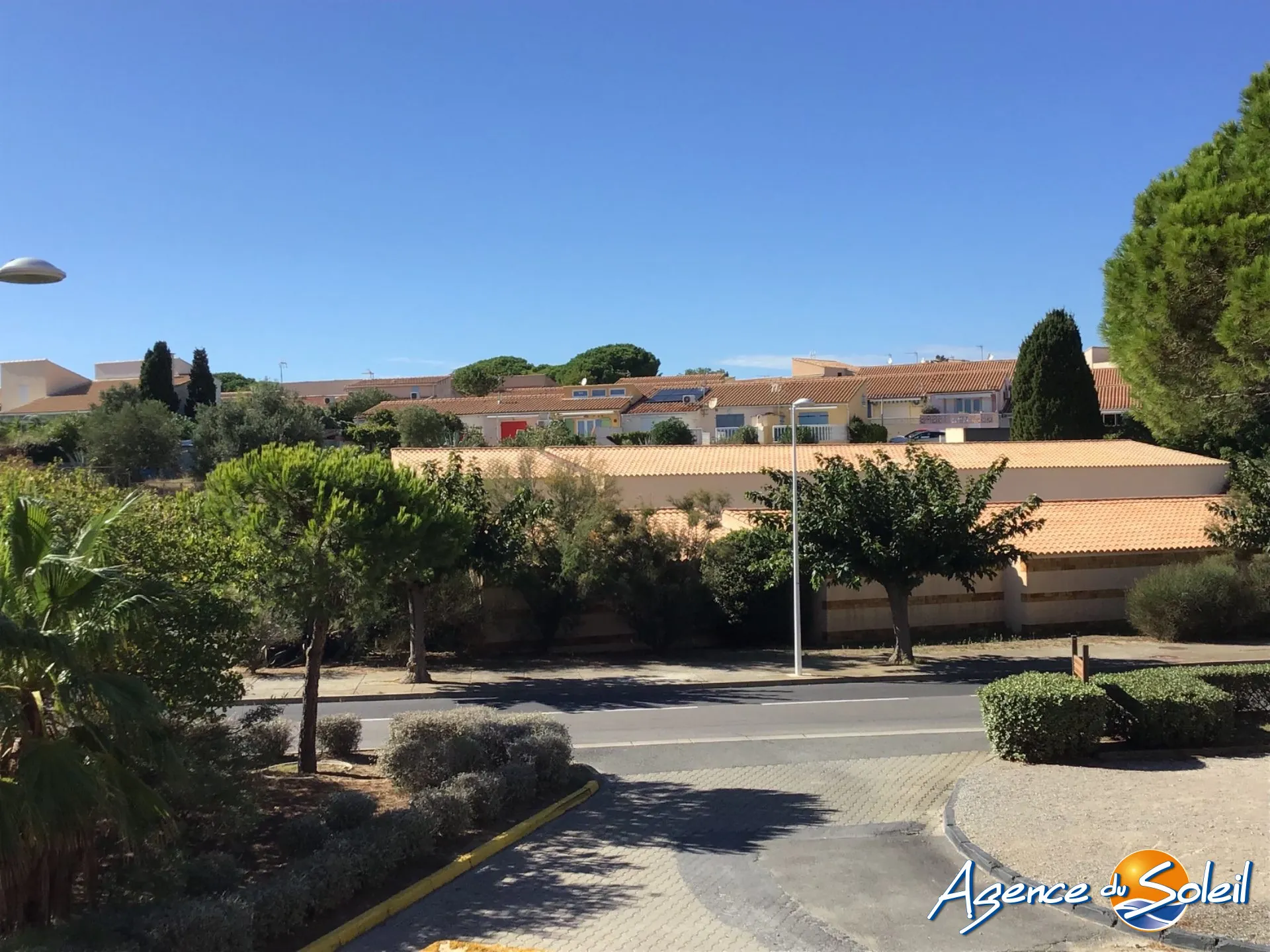 Studio à vendre avec terrasse à Gruissan, vue dégagée sur le Pech des Moulins 