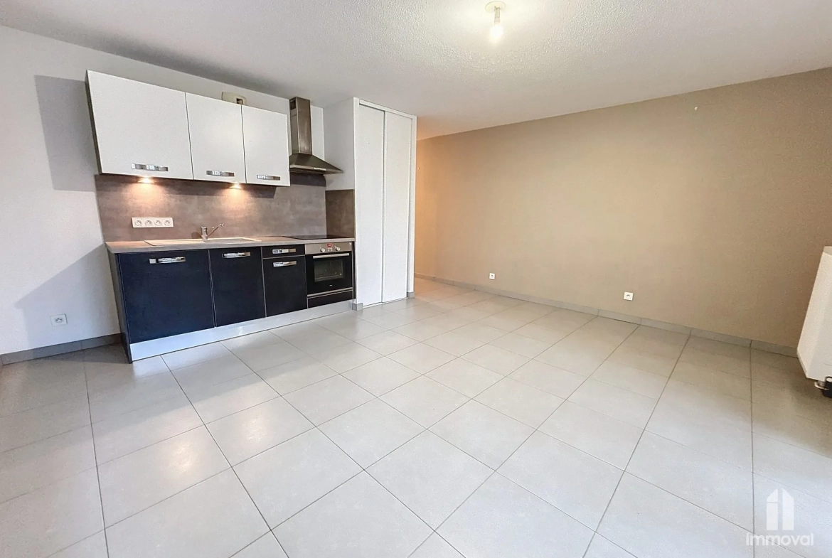Appartement T3 de 62 m² avec terrasse à Strasbourg Montagne Verte 