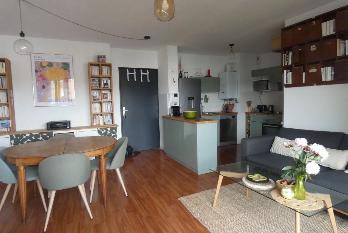 Appartement T3 au Taillan-Médoc avec balcon et parking sécurisé 